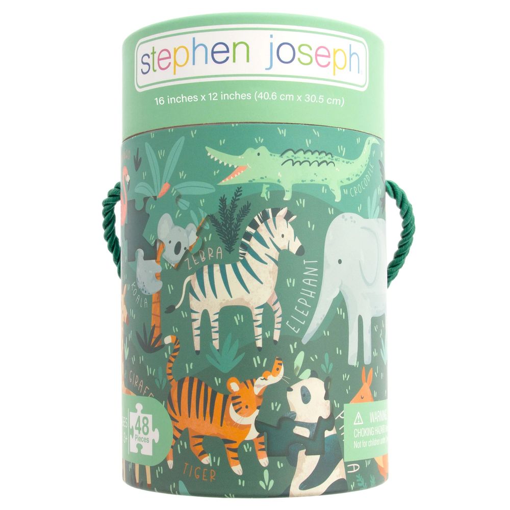 Stephen Joseph - Educational Puzzle - Animal Kingdom - 48pcs