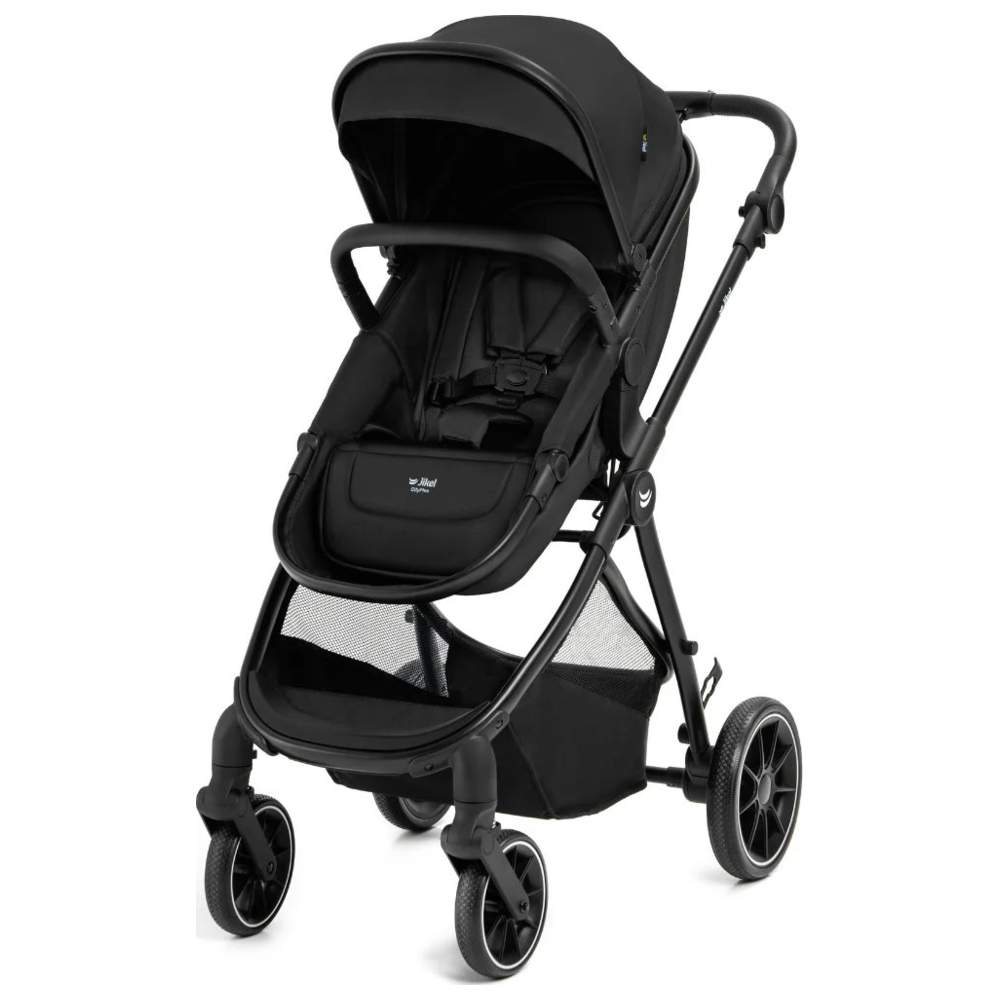 Jikel - CityFlex 2-In-1 Convertible Stroller - Midnight Black