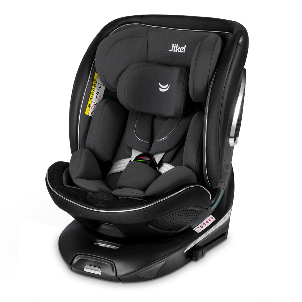 Jikel - Neptune 360 I-Size Convertible Car Seat - Charcoal Grey