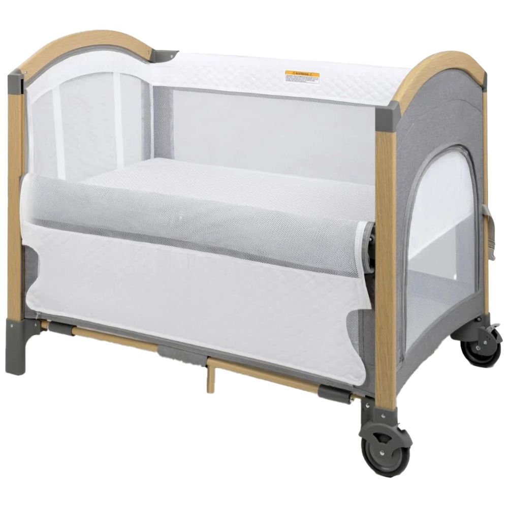 Jikel - Pole - Crib, Co-Sleeper & Playard - Birchwood