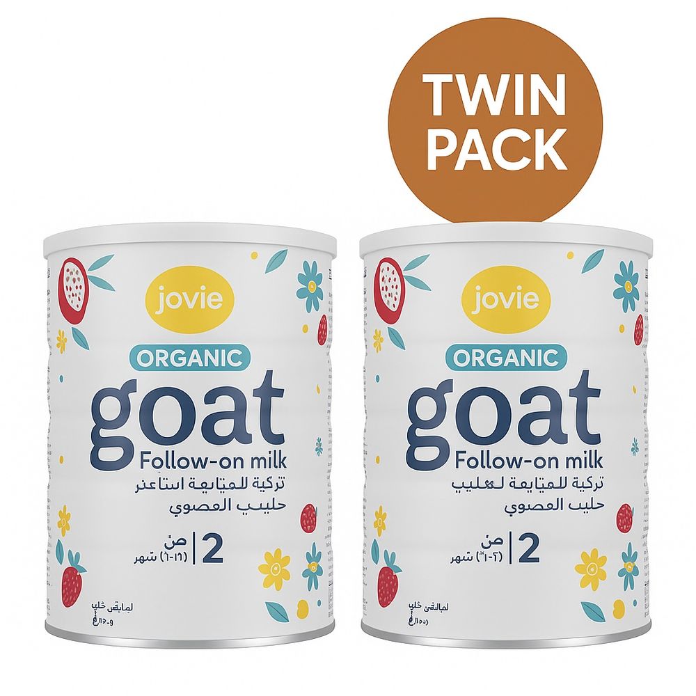 Jovie - Organic Goat Follow-on Milk Stage (2) - 400g - Twin Pack