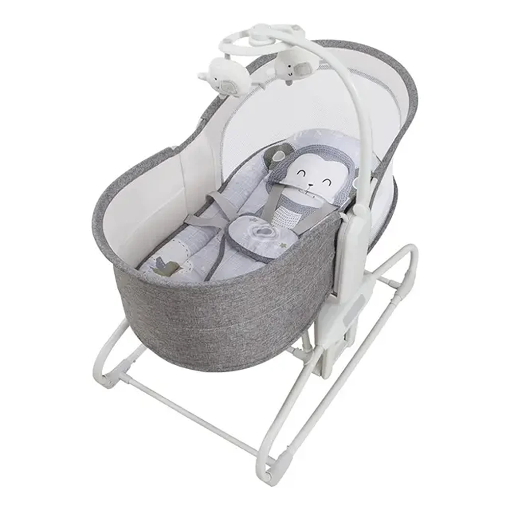 Mastela 4-in-1 Deluxe Multi-Functional Bassinet - Dark Grey