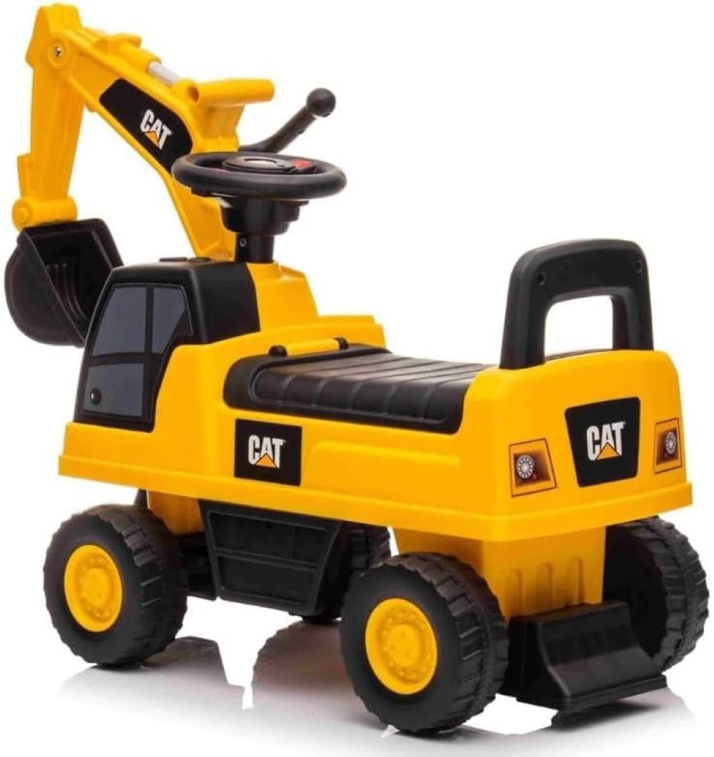 Factual Toys - CAT Powered Ride-On Construction Excavator - Yellow