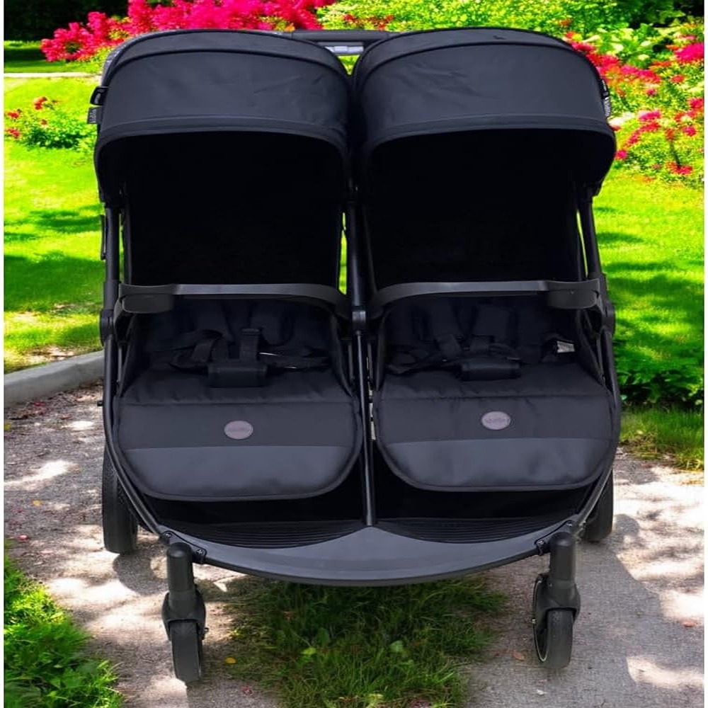 Factual Toys - Kidilo Foldable Travel Twins Double Stroller