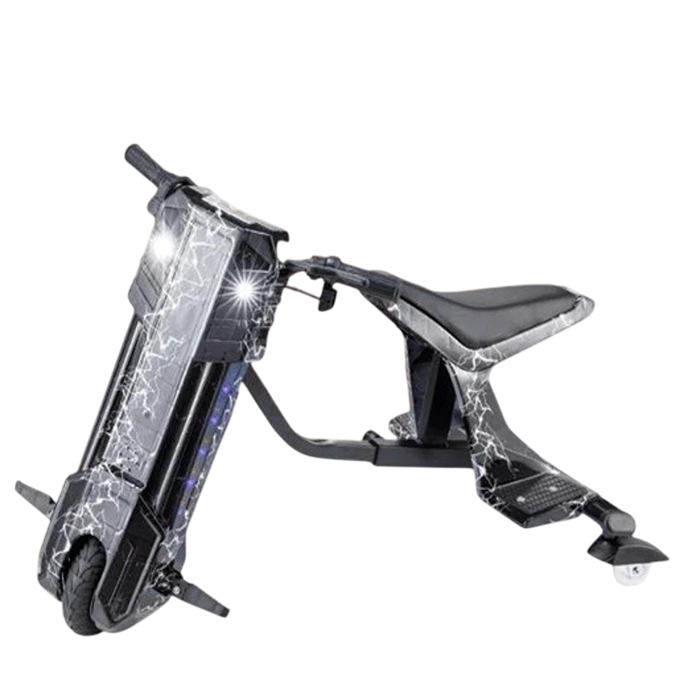 Factual Toys - 3 Wheels Electric Drift Scooter With Safety Gears - Multicolor - 36 V