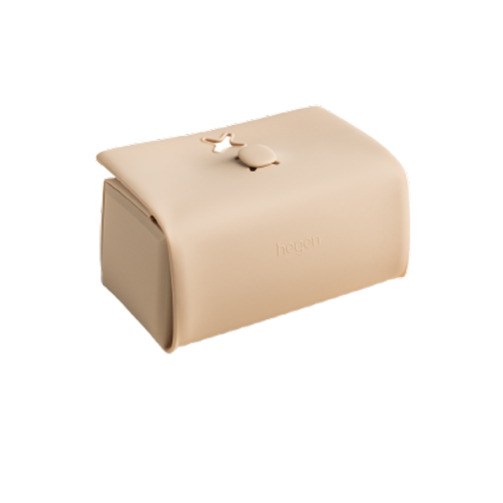 Hegen Mealtime Starter Kit With Foldable Placemat - Taupe