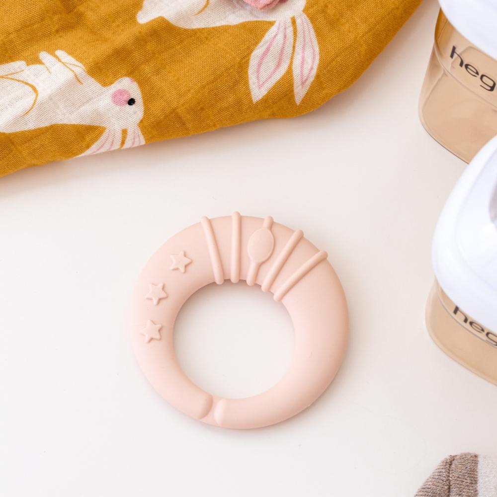 Hegen - Soothing Teether - Pink
