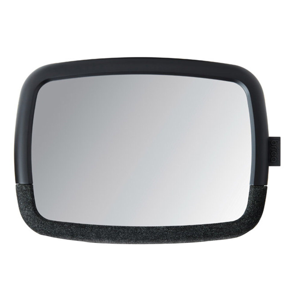 Munchkin - Brica 360-Degree Baby In‑Sight Pivot Car Mirror - Black