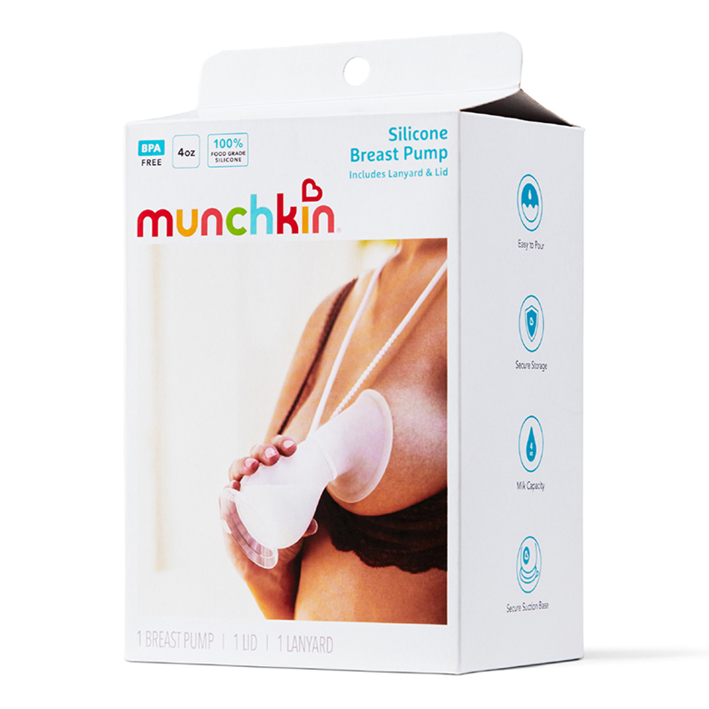 Munchkin - Silicone Manual Breast Pump - 118 ml