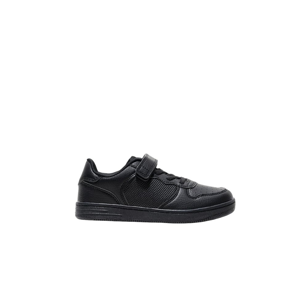 AMICA - Kids Single Velcro Trainer Shoes - Black