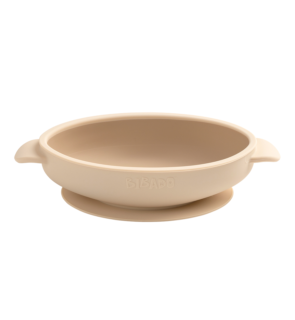 Bibado Super Suction Silicone Bowl - Fawn