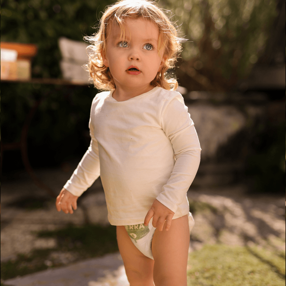 Terra - Plant-Based Diapers - Size 2 Infant - 4-7 kg - Pack of 3 - 66 Pcs