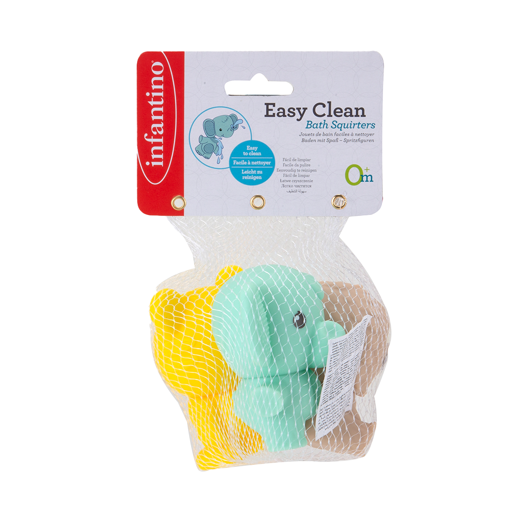Infantino - Easy Clean Bath Squirters - 3pcs