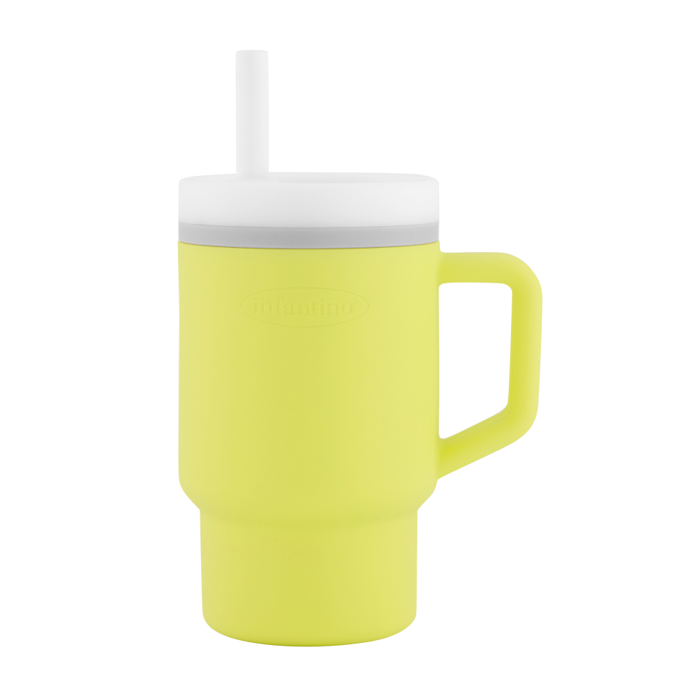 Infantino - My 1st Tumbler With Leak-Resistant Straw - Citrus
