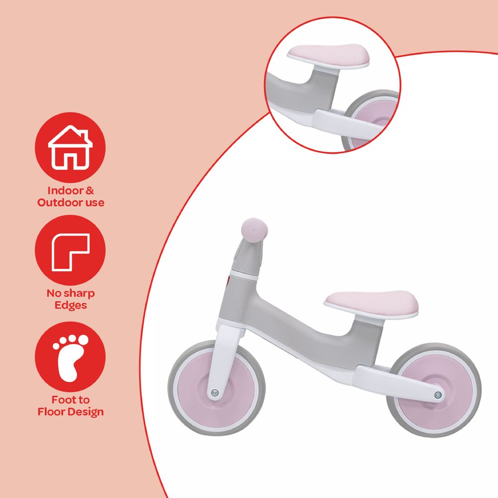 Moon - Swift Baby Balance Bike - Pink