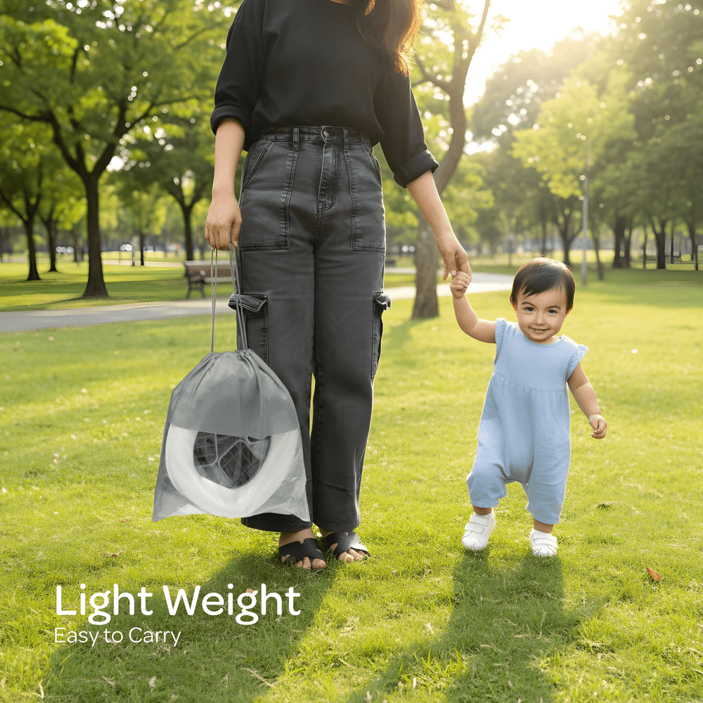 Moon 2-In-1 Travel Baby Potty Seat - Grey