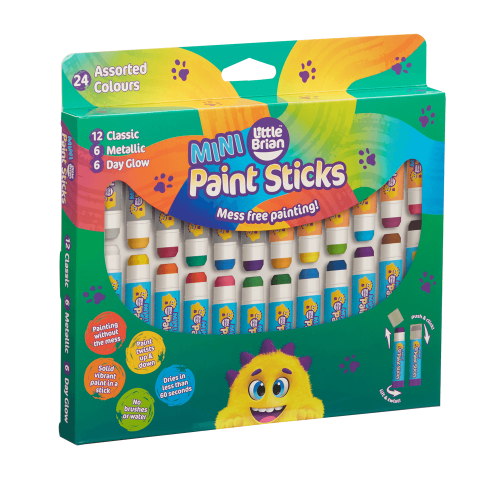 Little Brian - Mini Paint Sticks 24x5g