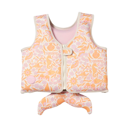 SunnyLife - Kids Swim Vest - Ocean Magic Pink_ 3-6Y