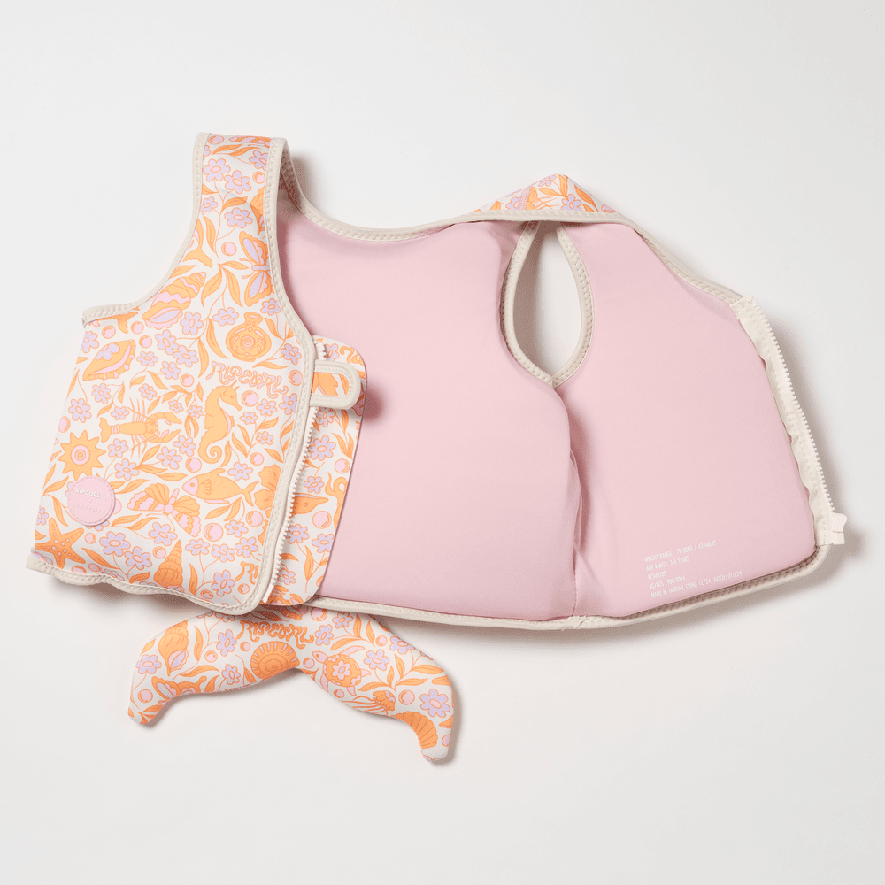 SunnyLife - Kids Swim Vest - Ocean Magic Pink_ 3-6Y