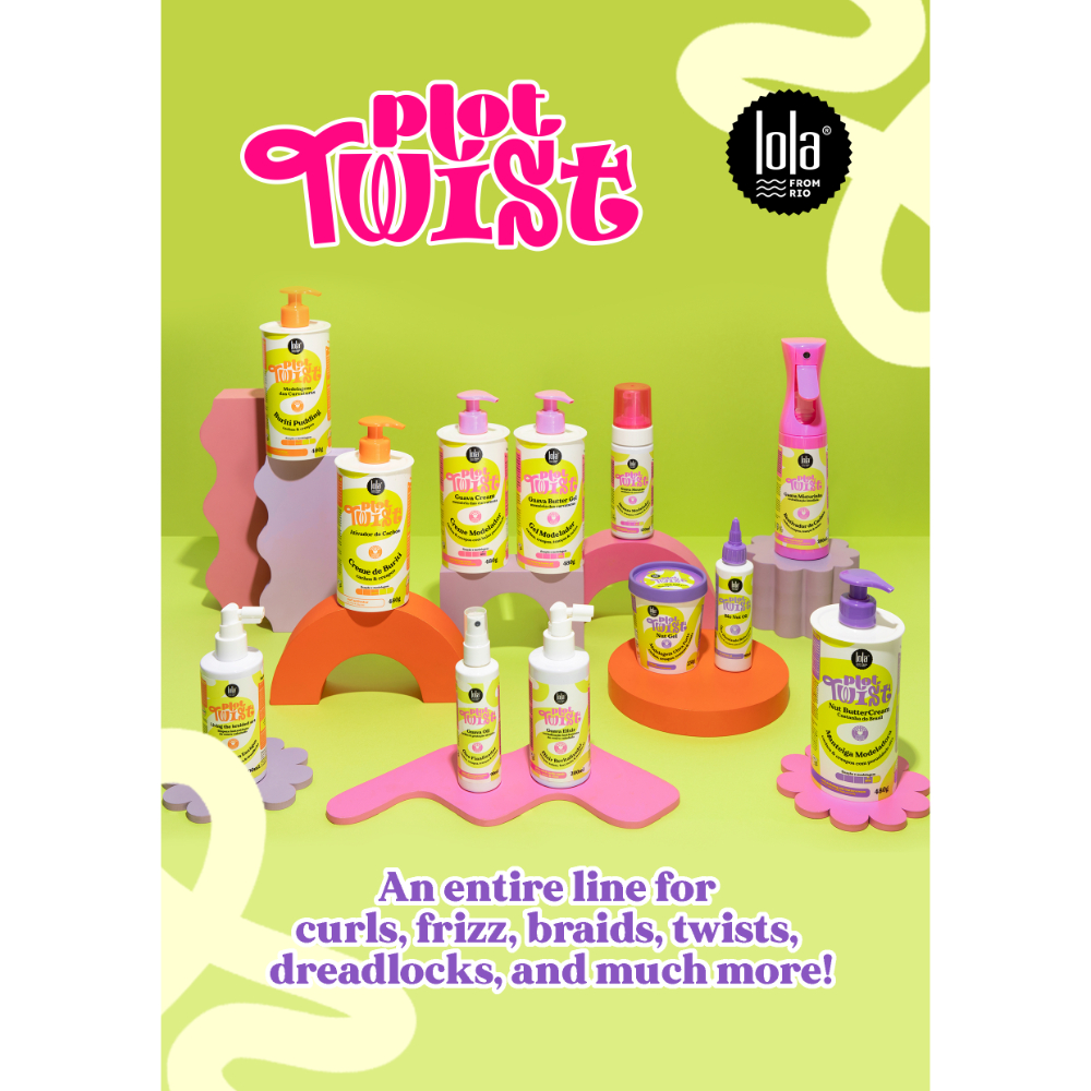 Lola from Rio - Plot Twist Curl Shine & Define Guava Oil - 90 mL