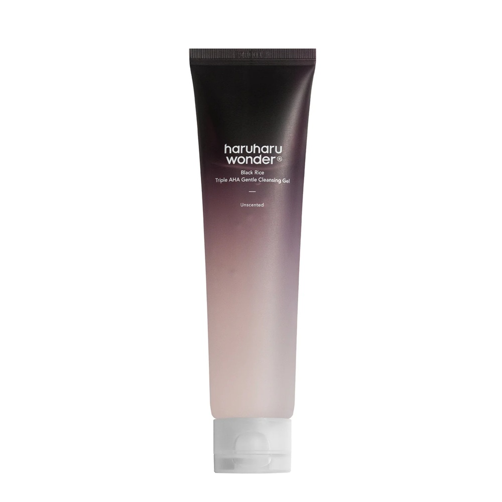 Haruharu Wonder - Black Rice Triple Aha Gentle Cleansing Gel - 100 ml