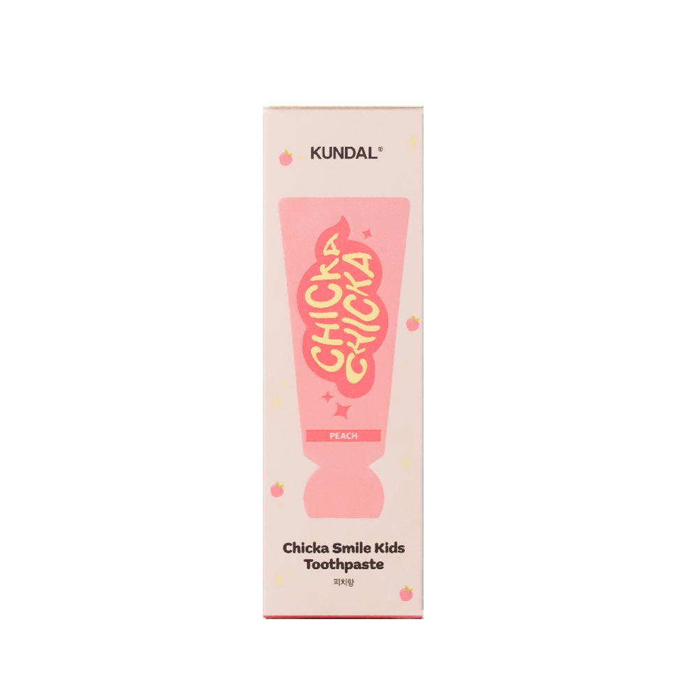 Kundal - Chicka Smile Vegan Kids Toothpaste - Peach - 60g