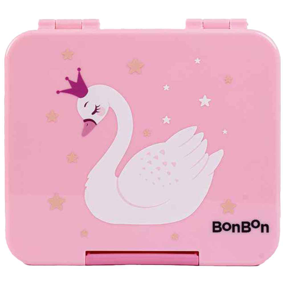 BonBon - Elite Mini 4 Compartment Leakproof Lunchbox - Princess Swan