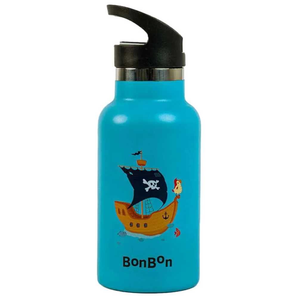 BonBon - Elite Stainless Steel Water Bottle 350ml - Pirate Maze