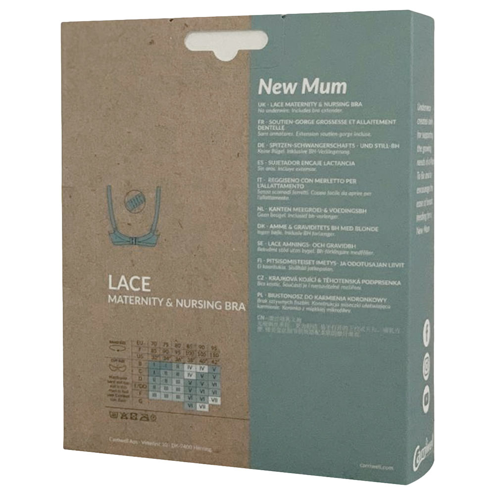 Carriwell - Lace Maternity & Nursing Bra - Black