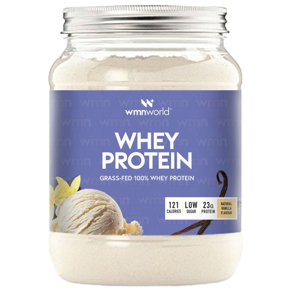 WMN World - Premium Grass-fed Whey Protein - Vanilla Ice Cream 500g