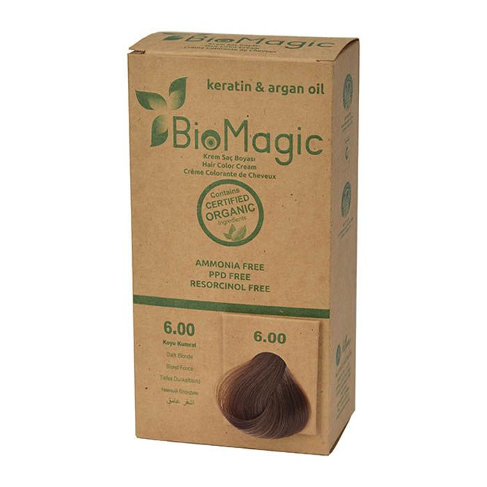 Biomagic - Hair Color Cream Infused With Keratin And Argan Oil - CK 6/00 Dark Blonde 60ml