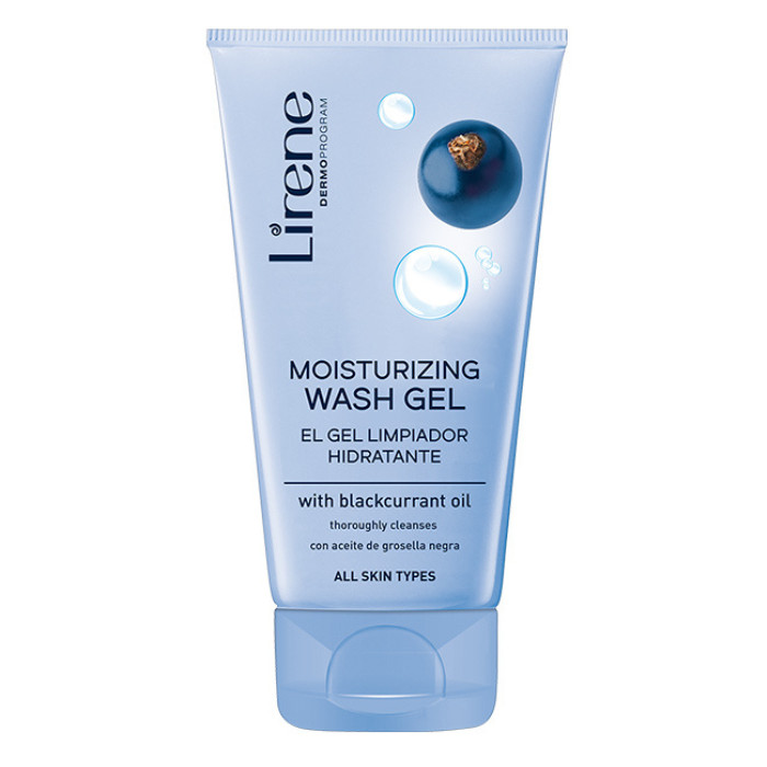 Lirene - Moisturising Face Wash Gel - With Blackcurrant Oil 150ml