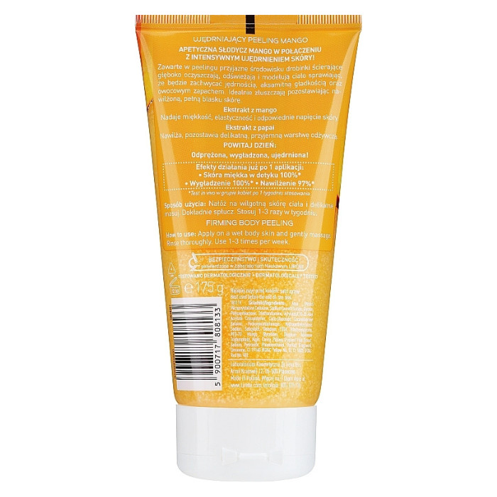 Lirene - Hello! Mango Firming Peeling Body Scrub - 175 ml