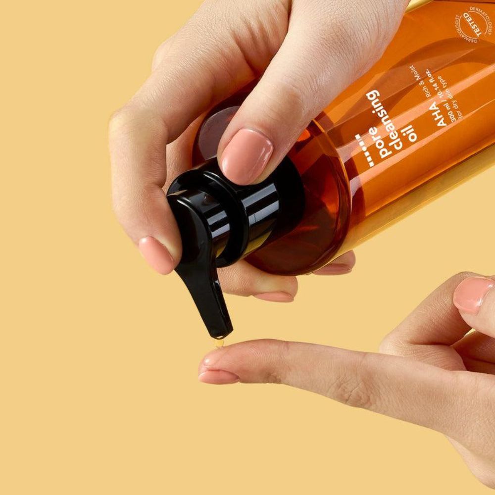 Hanskin - Pore Cleansing Oil AHA Rich & Moist 300ml