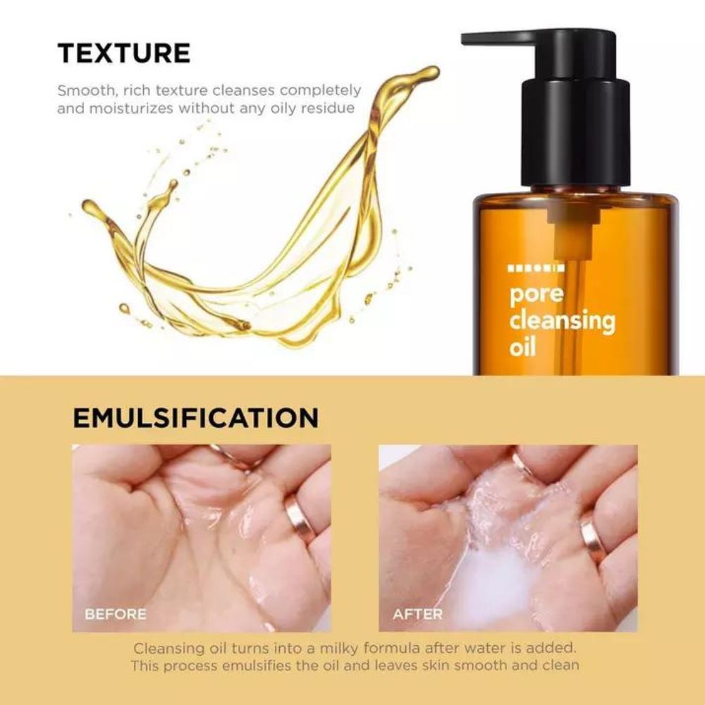 Hanskin - Pore Cleansing Oil AHA Rich & Moist 300ml