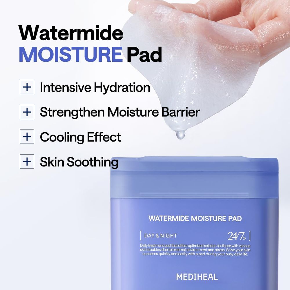 Mediheal Day & Night Watermide Moisture Pad - 100 Pcs
