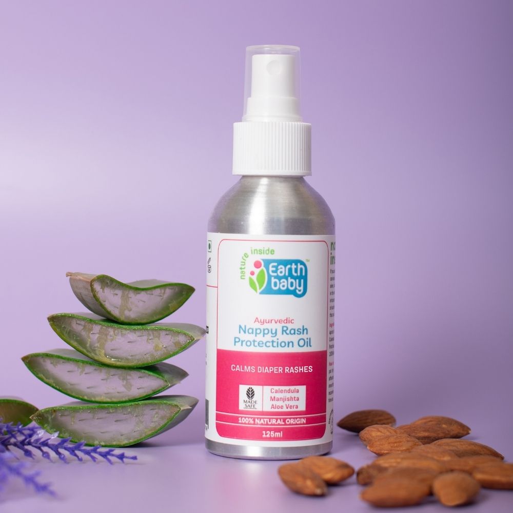 Earthbaby - Ayurvedic Nappy Rash Protection Oil - 125ml