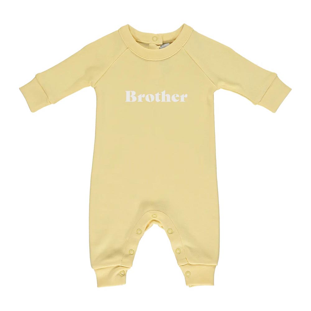 Bob & Blossom - Brother All-in-One Sleepsuit - Sherbet