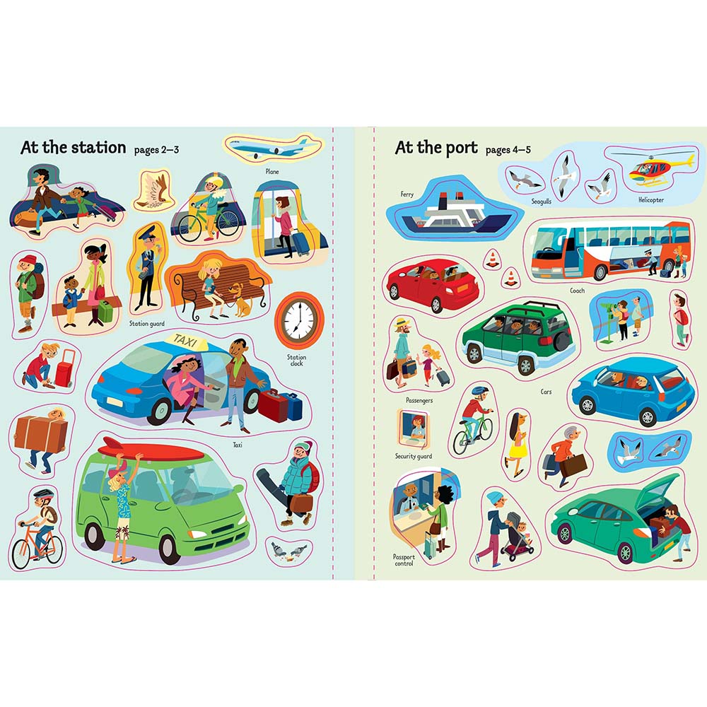 First Sticker Book Travel