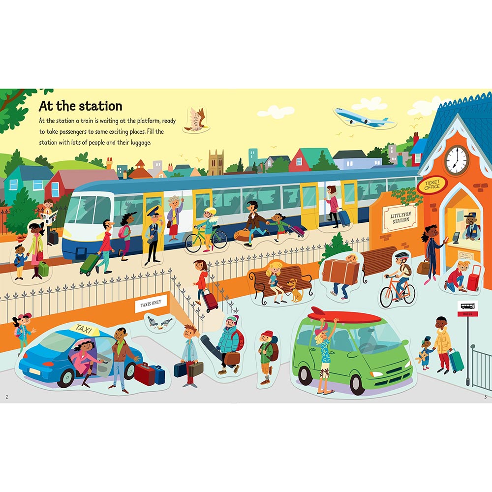 First Sticker Book Travel