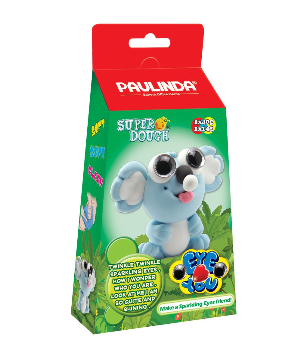 Paulinda - Sparkling Eye Super Dough - Blue - 54 gm