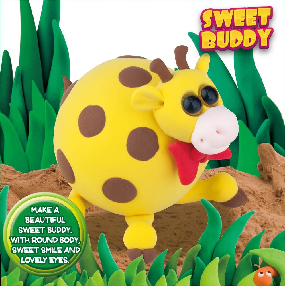 Paulinda - Sweet Buddy Giraffe Super Dough Kit