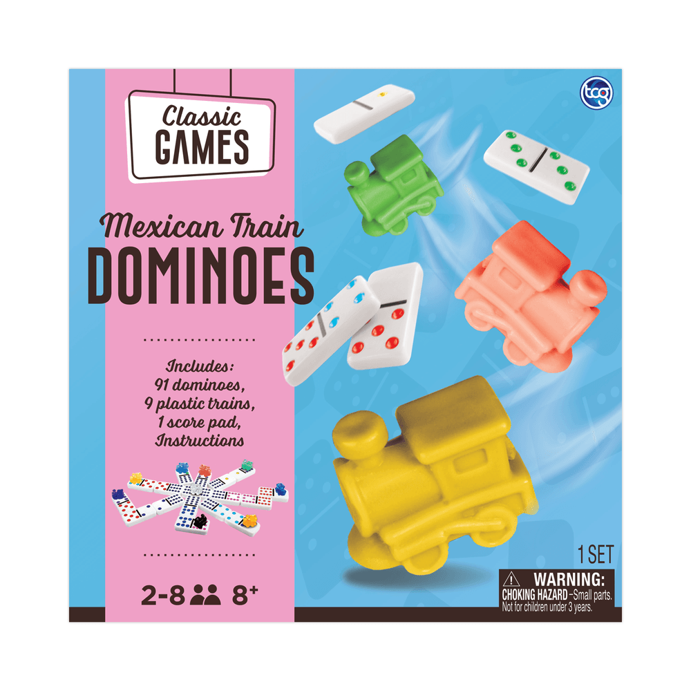 TCG - Classic Dominoes Mexican Train Boxed Game