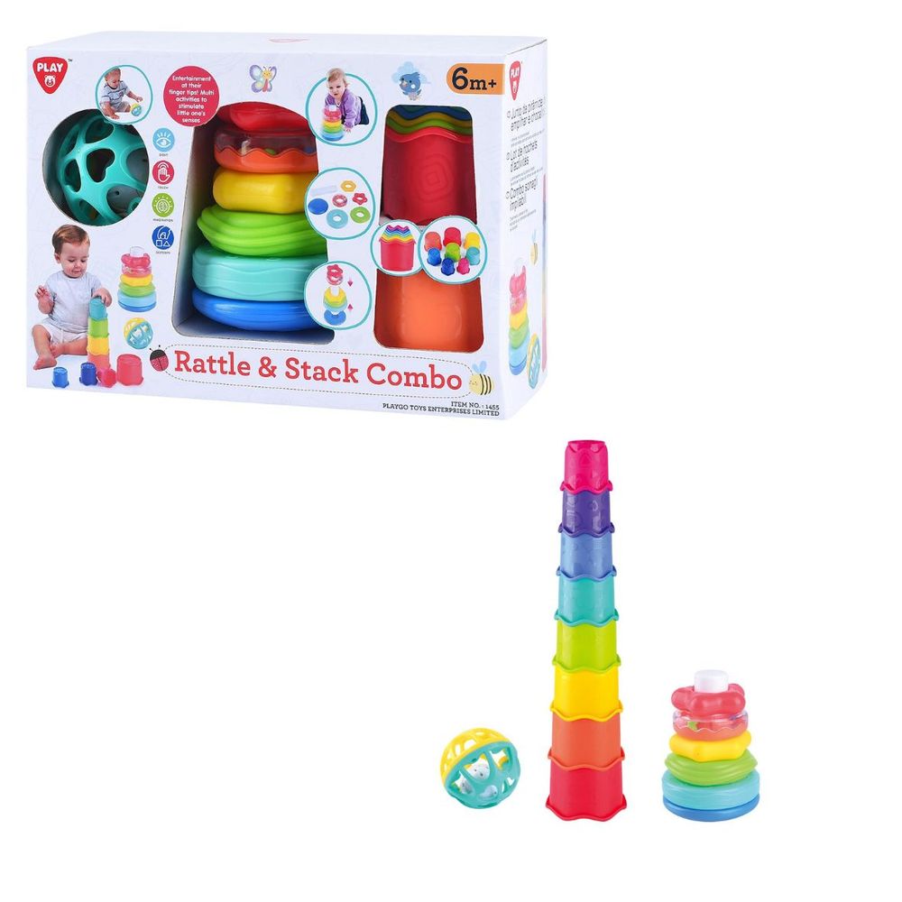 PlayGo - Rattle & Stack Combo