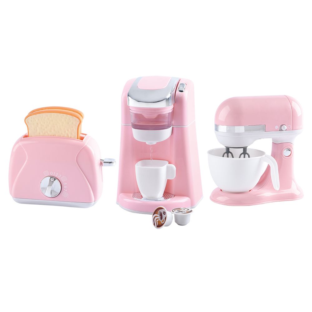 PlayGo - Classy Kitchen Appliance Trio - Pink