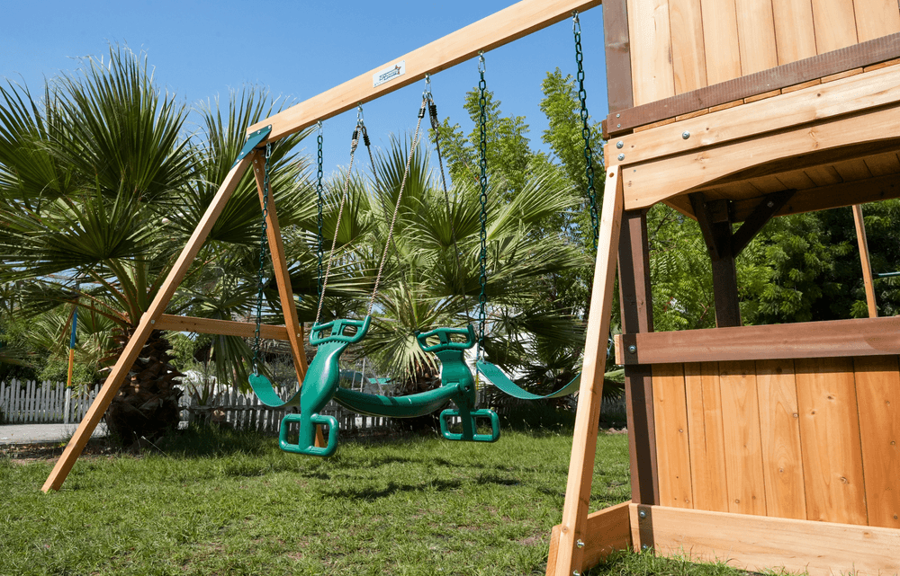 Dynamic Sports - Arabian Tahr Wooden Swing Set
