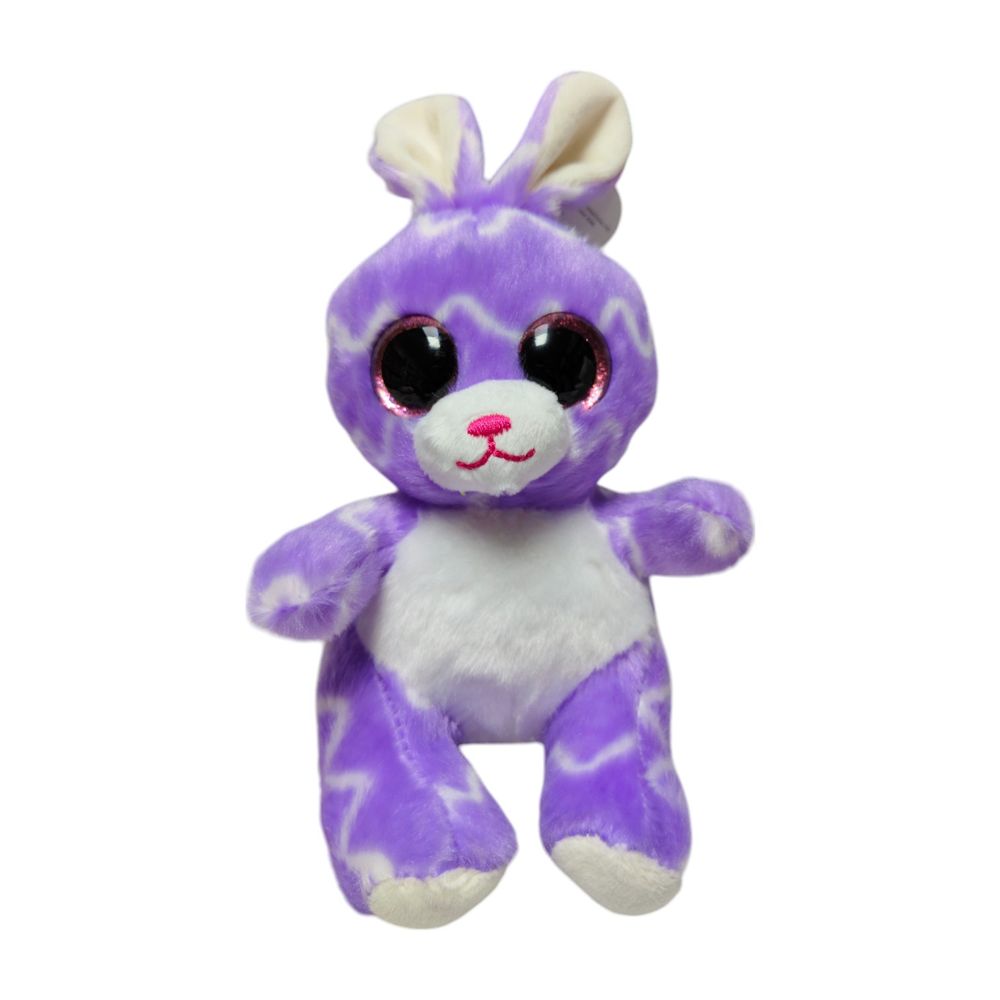 CUDDLY LOVABLES - Rabbit Plush Toy - Violet - 15cm