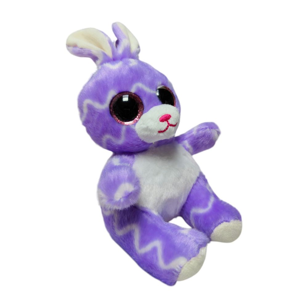 CUDDLY LOVABLES - Rabbit Plush Toy - Violet - 15cm