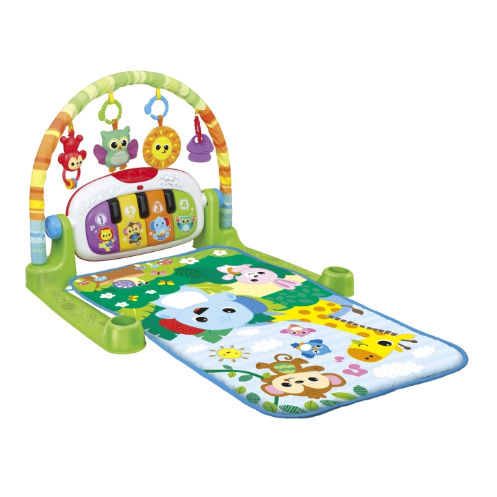 Winfun - Jungle Pals Kick 'N Play Musical Gym Deluxe