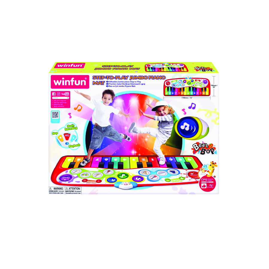 Winfun - Step-To-Play Jumbo Piano Mat